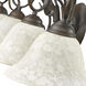 Homestead 4 Light 32 inch Rubbed Bronze Bath Vanity Wall Light in Tea Stone Glass